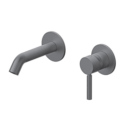 GEE.O MJEŠALICA ZA UMIVAONIK PODŽBUKNA GUN METAL SIVA