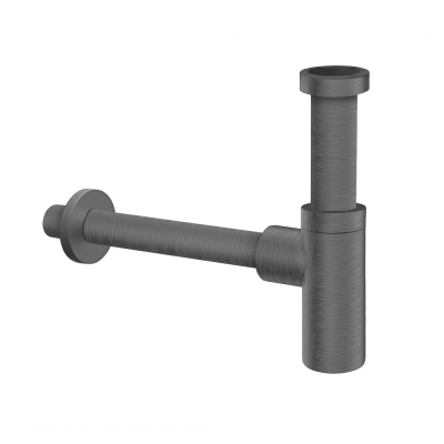 GEE.O SIFON ZA UMIVAONIK 5/4” GUN METAL SIVI