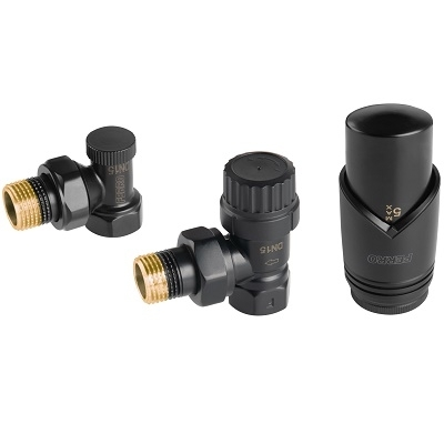 RADIJATORSKI SET - TERMOS.KUTNI VENTIL I PRIGUŠNICA 1/2” CRNI RADIJATORSKI SET - TERMOS.KUTNI VENTIL I PRIGUŠNICA 1/2” CRNI