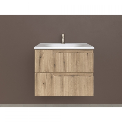 EURIDIKA H PINO/OAK BAZA (viseći) + UMIVAONIK 65x48cm (umjetni mramor)