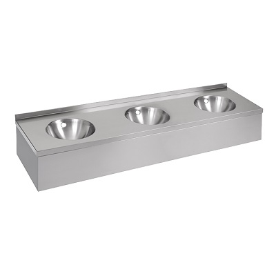 INOX TROSTRUKI UMIVAONIK 1800x500mm brušeni