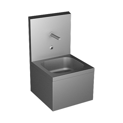 INOX UMIVAONIK zidni 45cm s jednim ugrađenim IC termostatskim ventilom 24V DC INOX UMIVAONIK zidni 45cm s jednim ugrađenim IC termostatskim ventilom 24V DC