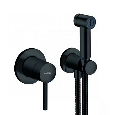 BOZZ HIGIJENSKI SET (mješalica topla/hladna) -MATT BLACK