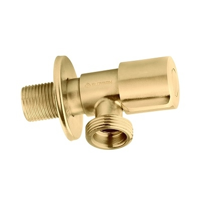 SLAVINA ZA PERILICU 1/2x3/4” keramička, INOX, GOLD