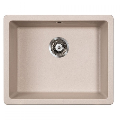 X QUADRO U 50 GRANIT SUDOPER BEŽ PODGRADNI 57x47x20cm/sa sifonom fi 90mm