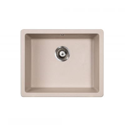 X QUADRO U 50 GRANIT SUDOPER BEŽ PODGRADNI 57x47x20cm/sa sifonom fi 90mm